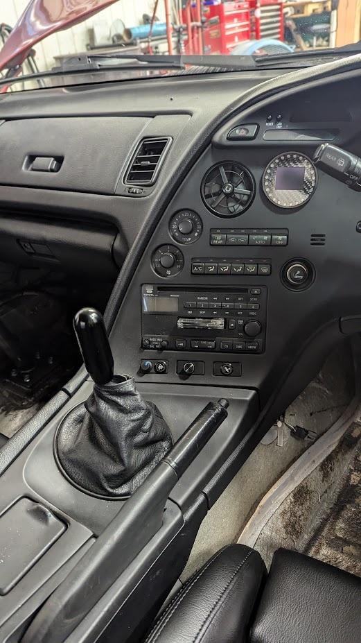 Supra MKIV interior with optional sequential shifter - shifter sold separately