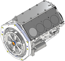 LS to Dodge 8HP Adapter kit