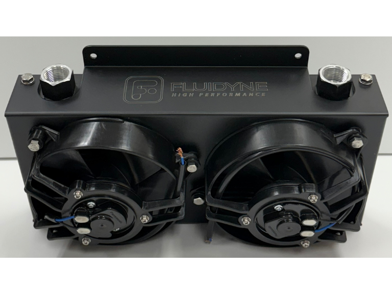 Fluidyne 19 rows cooler with fans