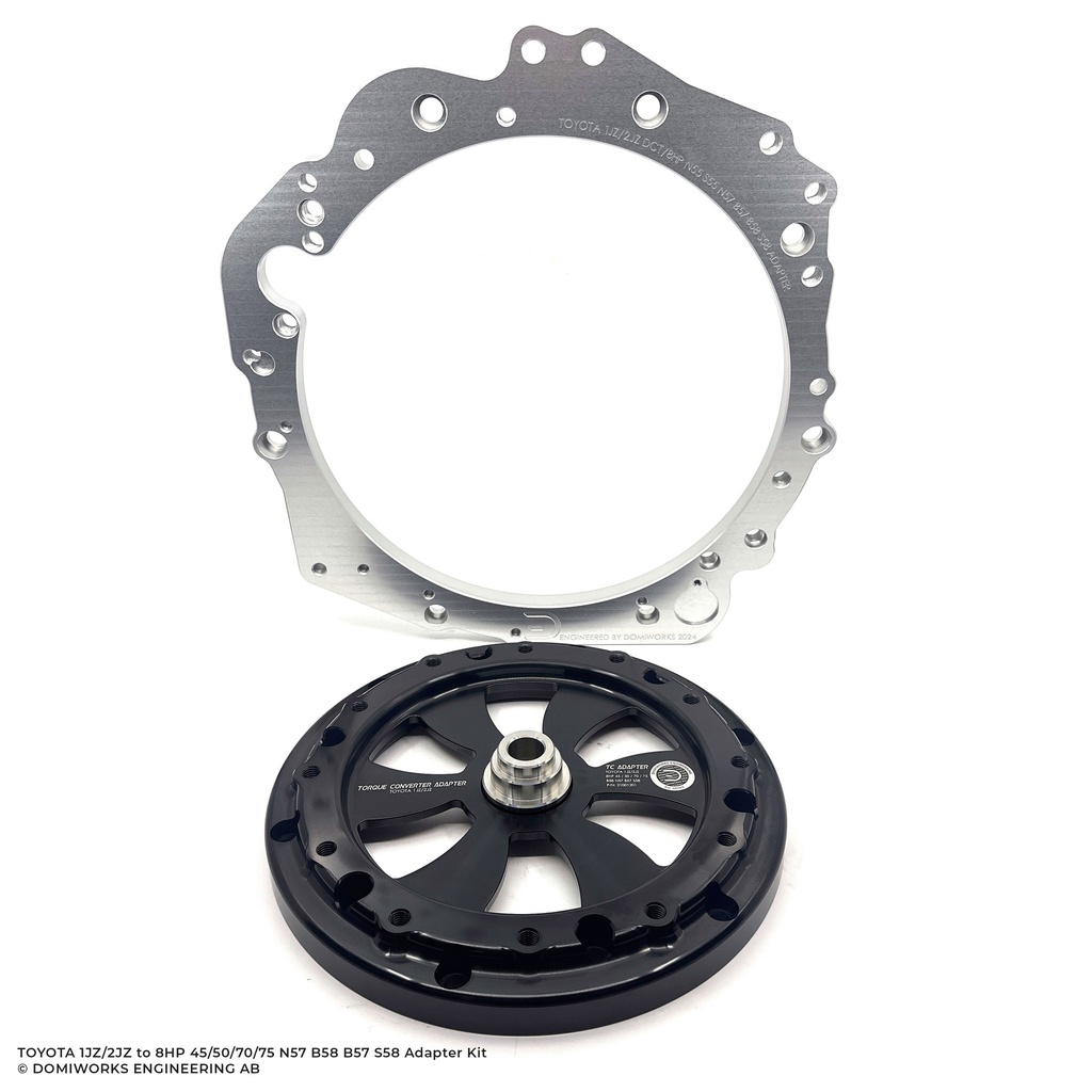 [DOMIWORKS-21001001] Domiworks 2JZ to BMW 8HP N47 N57 B57 B58 S58 Adapter Kit