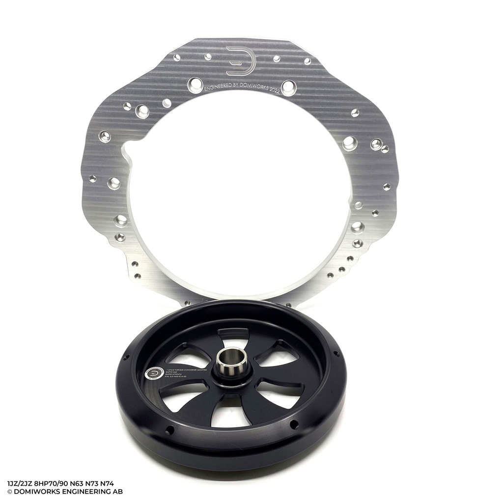 [DOMIWORKS-21001002] Domiworks 2JZ to BMW 8HP N63/N73/N74 Adapter Kit