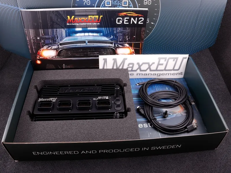 MaxxECU GEN2 RACE with basic accessories