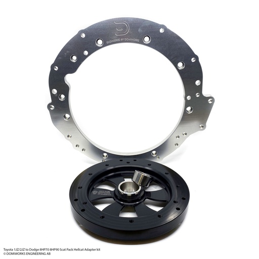 [DOMIWORKS-21001003] Domiworks 2JZ to Dodge 8HP Adapter Kit