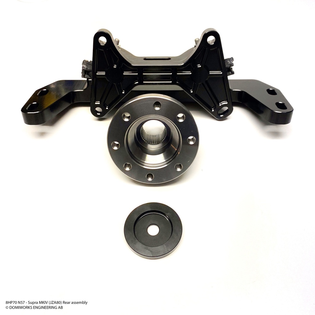 Domiworks Toyota Supra MKIV N57 Crossmember Assembly | 8HPTheWorld