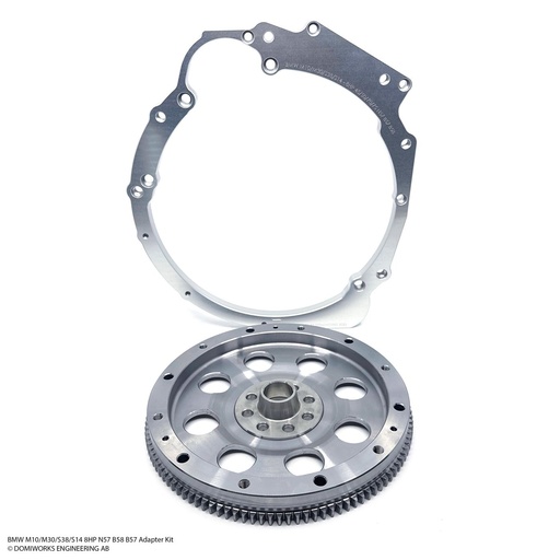 [DOMIWORKS-21002004] Domiworks BMW M10/M30/S38/S14 to 8HP70 N57 Adapter Kit