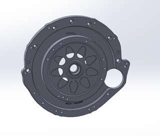 [DOMIWORKS-21017001] Domiworks AMC V8 to Dodge 8HP Adapter Kit