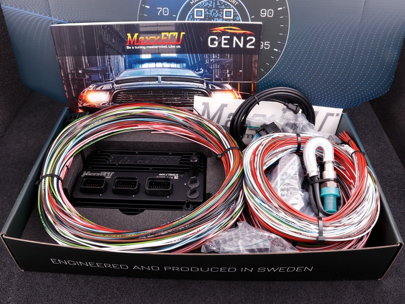 MaxxECU GEN2 TRACK ECU with LSU 5.2 wideband and flying-lead install kit